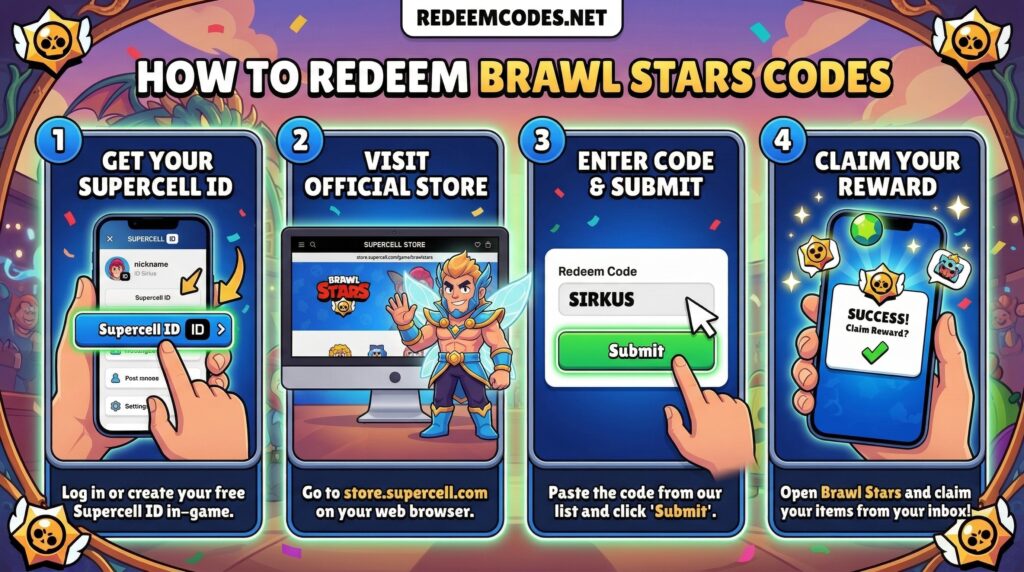 How to Redeem Codes in Brawl Stars (Step-by-Step)