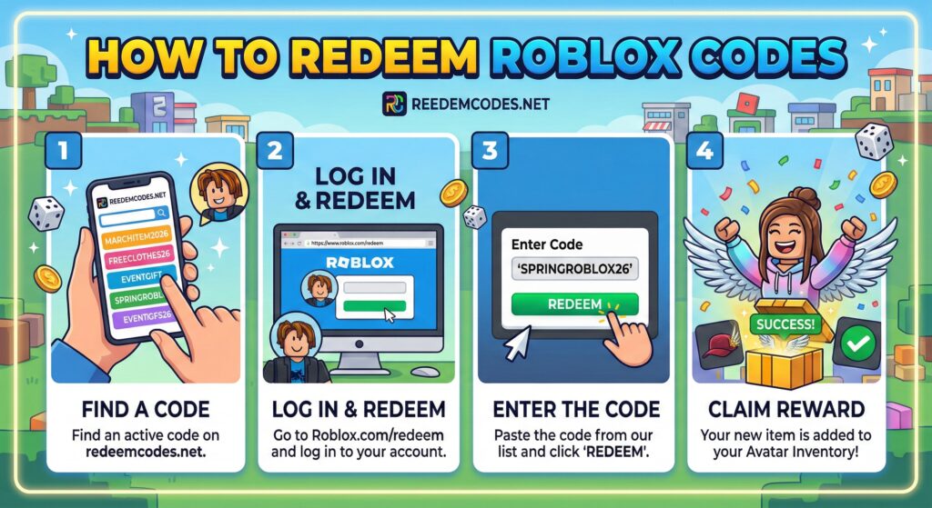 How to Redeem Roblox Codes