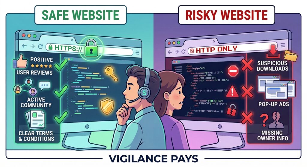 How to Tell if a Code Website is Safe